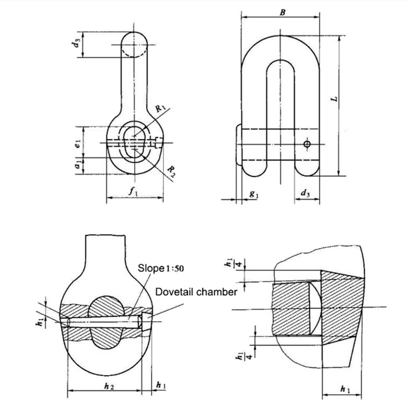 Joining Shackle with Retaining Pin for Buoy Chain.JPG